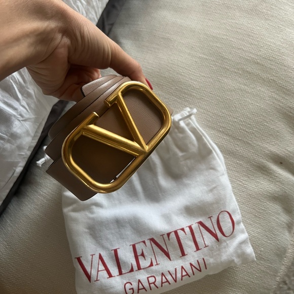 Valentino reversible belt black and beige - Picture 3 of 7